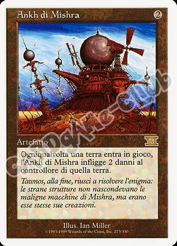 273 / 350 Ankh di Mishra rara (IT) -NEAR MINT-
