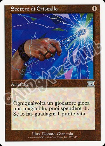 277 / 350 Scettro di Cristallo non comune (IT) -NEAR MINT-