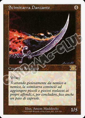 279 / 350 Scimitarra Danzante rara (IT) -NEAR MINT-