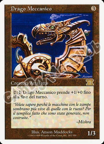 282 / 350 Drago Meccanico rara (IT) -NEAR MINT-