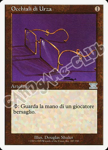 287 / 350 Occhiali di Urza non comune (IT) -NEAR MINT-