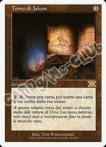 294 / 350 Tomo di Jalum rara (IT) -NEAR MINT-