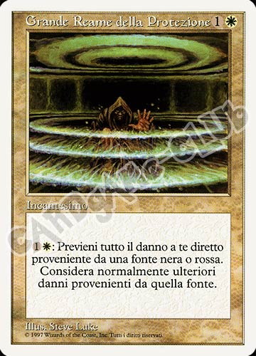 Grande Reame della Protezione non comune (IT) -NEAR MINT-