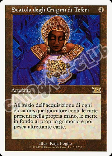 315 / 350 Scatola degli Enigmi di Teferi rara (IT) -NEAR MINT-