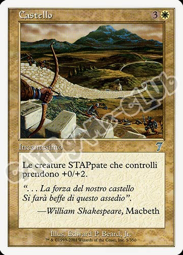 005 / 350 Castello non comune (IT) -NEAR MINT-