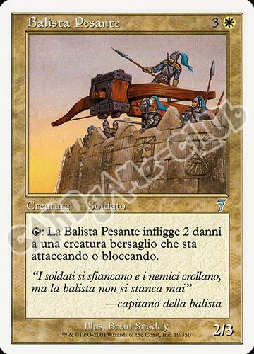 019 / 350 Ballista Pesante non comune (IT) -NEAR MINT-