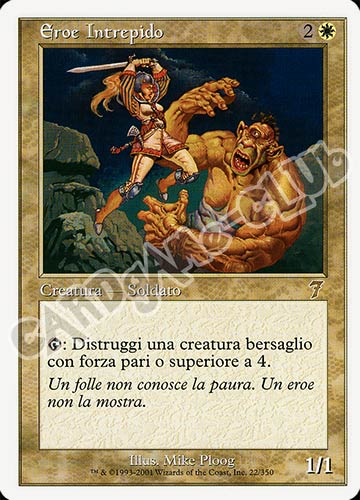 022 / 350 Eroe Intrepido rara (IT) -NEAR MINT-