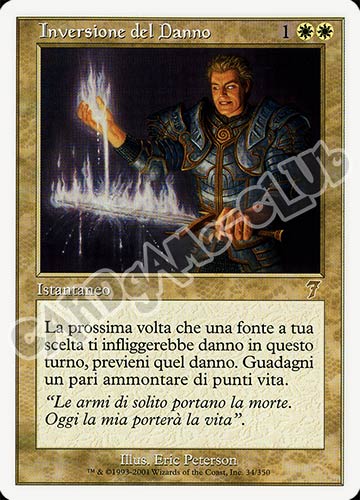 034 / 350 Inversione del Danno rara (IT) -NEAR MINT-