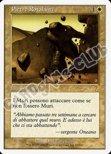 035 / 350 Pietre Rotolanti rara (IT) -NEAR MINT-