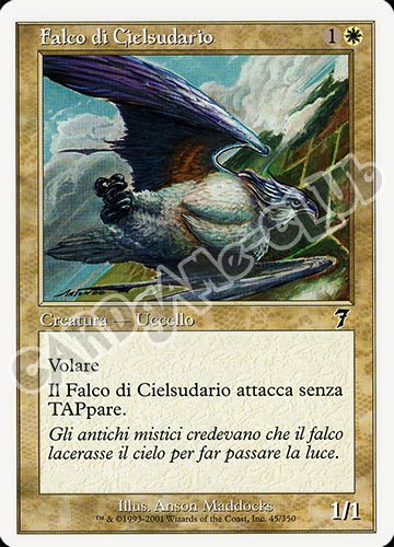 045 / 350 Falco di Cielsudario comune (IT) -NEAR MINT-