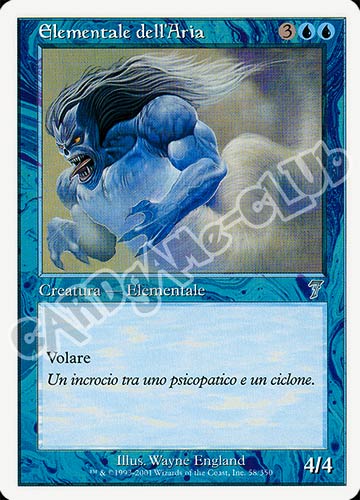 058 / 350 Elementale dell'Aria non comune (IT) -NEAR MINT-