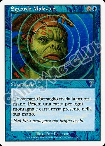 062 / 350 Sguardo Malevolo non comune (IT) -NEAR MINT-