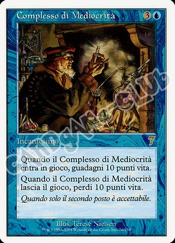 070 / 350 Complesso di Mediocrita' rara (IT) -NEAR MINT-