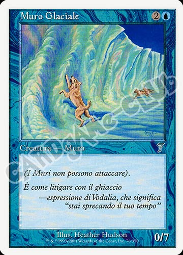 078 / 350 Muro Glaciale non comune (IT) -NEAR MINT-