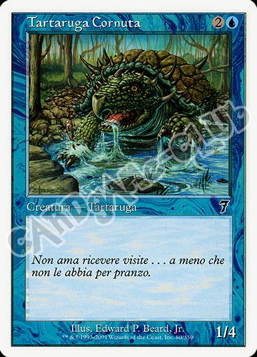 080 / 350 Tartaruga Cornuta comune (IT) -NEAR MINT-