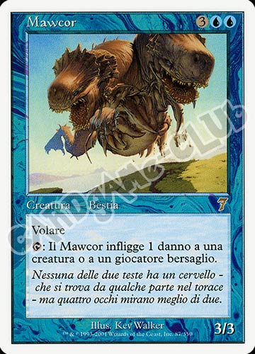 087 / 350 Mawcor rara (IT) -NEAR MINT-