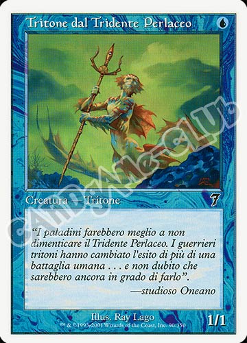 090 / 350 Tritone dal Tridente Perlaceo comune (IT) -NEAR MINT-
