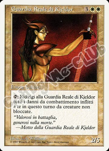 Guardia Reale di Kjeldor rara (IT) -NEAR MINT-