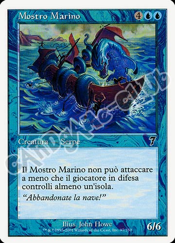 097 / 350 Mostro Marino comune (IT) -NEAR MINT-