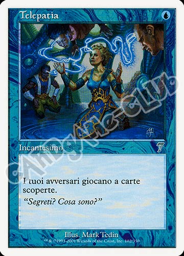 102 / 350 Telepatia non comune (IT) -NEAR MINT-