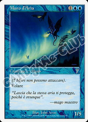 111 / 350 Muro d'Aria non comune (IT) -NEAR MINT-