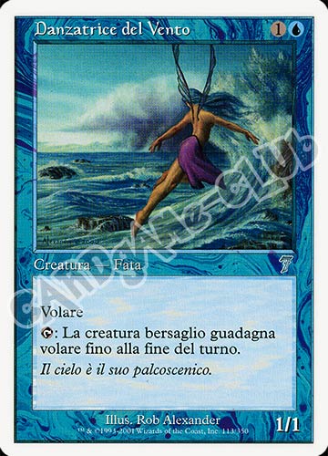113 / 350 Danzatrice del Vento non comune (IT) -NEAR MINT-
