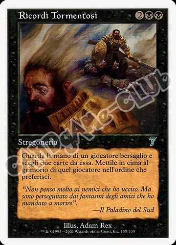 117 / 350 Ricordi Tormentosi non comune (IT) -NEAR MINT-