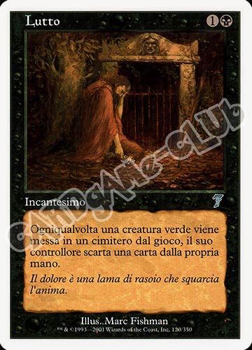 120 / 350 Lutto non comune (IT) -NEAR MINT-