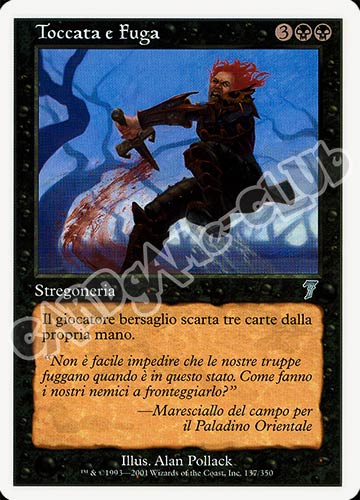 137 / 350 Toccata e Fuga non comune (IT) -NEAR MINT-