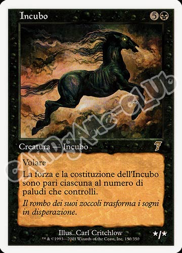 150 / 350 Incubo rara (IT) -NEAR MINT-