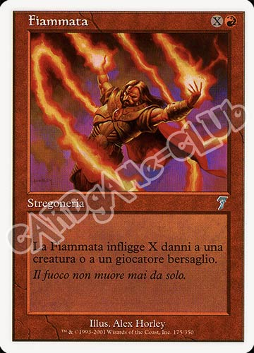 175 / 350 Fiammata non comune (IT) -NEAR MINT-