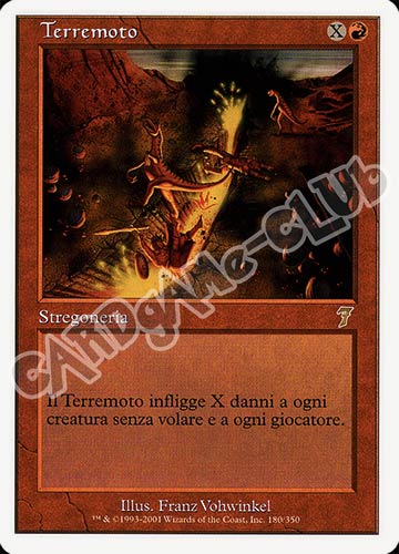 180 / 350 Terremoto rara (IT) -NEAR MINT-