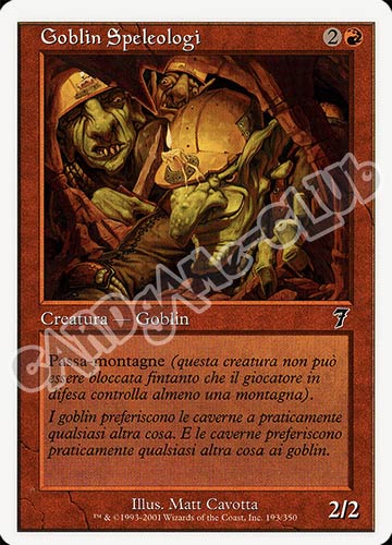 193 / 350 Goblin Speleologi comune (IT) -NEAR MINT-