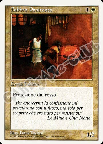 Fabbro Penitente comune (IT) -NEAR MINT-