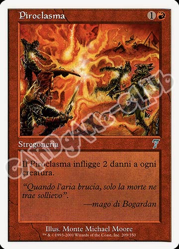 209 / 350 Piroclasma non comune (IT) -NEAR MINT-