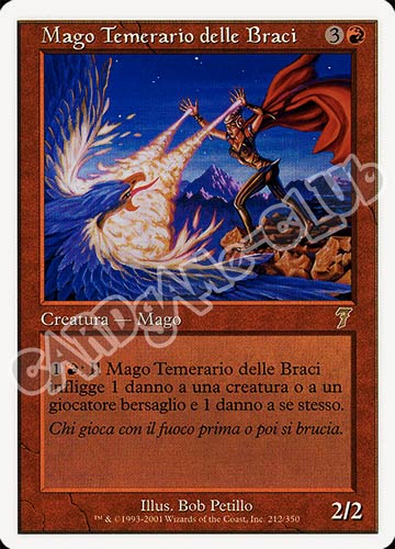 212 / 350 Mago Temerario delle Braci rara (IT) -NEAR MINT-