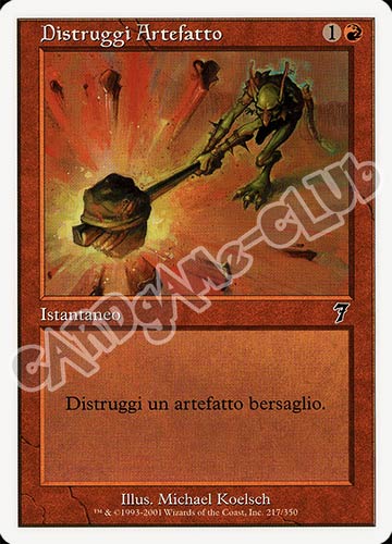 217 / 350 Distruggi Artefatto comune (IT) -NEAR MINT-