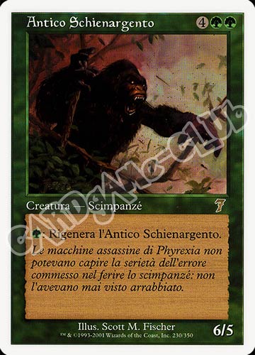 230 / 350 Antico Schienargento rara (IT) -NEAR MINT-