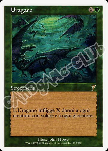 252 / 350 Uragano rara (IT) -NEAR MINT-