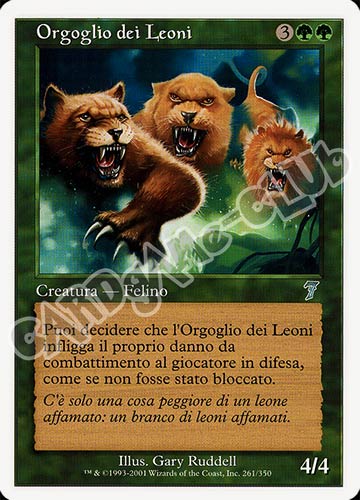 261 / 350 Orgoglio dei Leoni non comune (IT) -NEAR MINT-