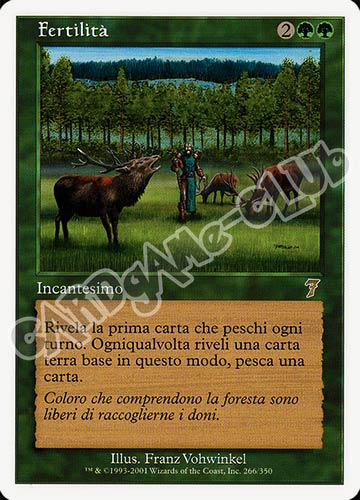266 / 350 Fertilita' rara (IT) -NEAR MINT-