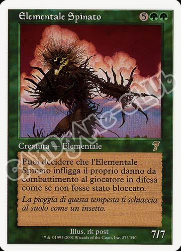 273 / 350 Elementale Spinato rara (IT) -NEAR MINT-