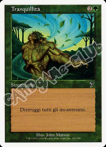 276 / 350 Tranquillita' comune (IT) -NEAR MINT-