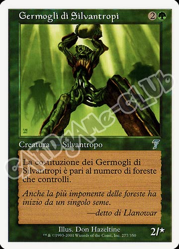 277 / 350 Germogli di Silvantropi non comune (IT) -NEAR MINT-