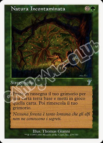 279 / 350 Natura Incontaminata non comune (IT) -NEAR MINT-