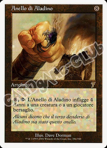286 / 350 Anello di Aladino rara (IT) -NEAR MINT-