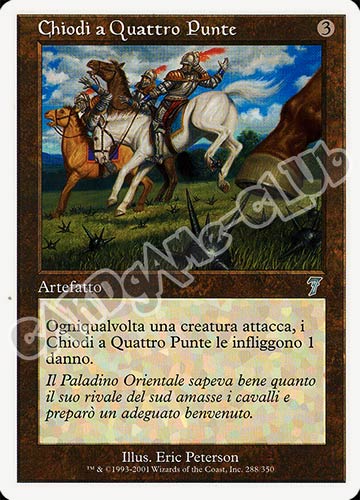 288 / 350 Chiodi a Quattro Punte non comune (IT) -NEAR MINT-