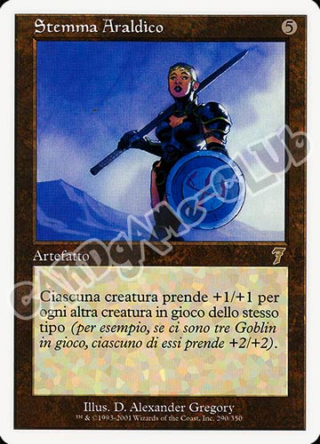 290 / 350 Stemma Araldico rara (IT) -NEAR MINT-