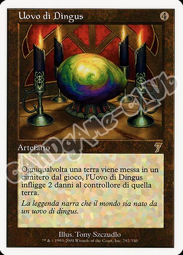 292 / 350 Uovo di Dingus rara (IT) -NEAR MINT-