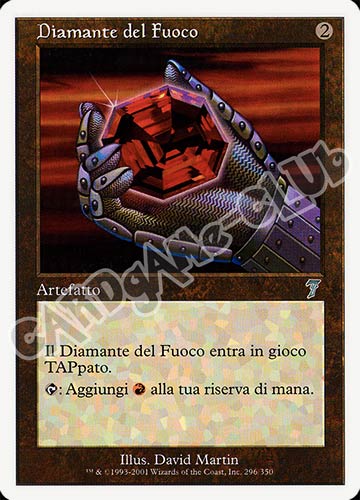 296 / 350 Diamante del Fuoco non comune (IT) -NEAR MINT-
